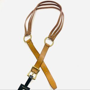 Frye Belt  Boho Belt Brown